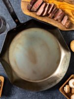 12" Hybrid Carbon Steel Skillet - Hand Forged - Image 3