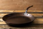 12" Round Carbon Steel Skillet - Hand Forged - Image 4