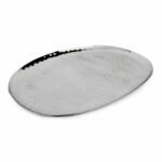 Full Polished Stainless Steel 18"X11" Oval Service Tray - Image 3