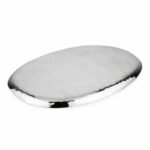 Full Polished Stainless Steel 18"X11" Oval Service Tray - Image 2