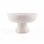 Gala Natural Marble Pedestal Bowl - Image 5