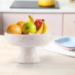 Gala Natural Marble Pedestal Bowl - Image 2
