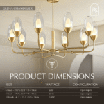 Glena Chandelier - Image 2