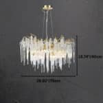 Glere Round Chandelier - Image 13