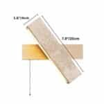 Glimra Travertine Wall Lamp - Image 4