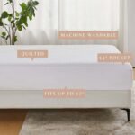 Machine Washable Quilted Mattress Pad - Wyeth Collection - Image 4