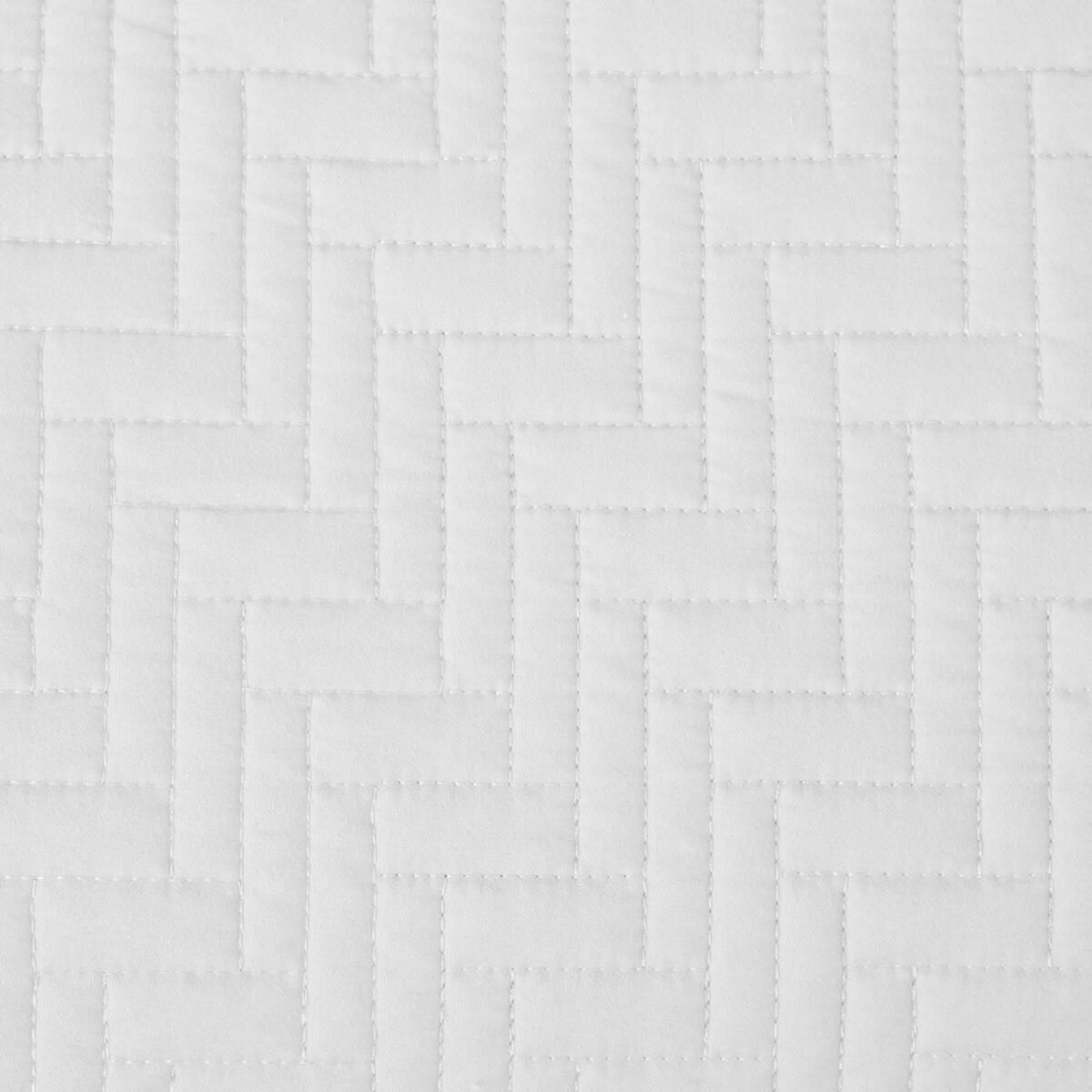 3-Piece Herringbone Stitched Quilt - Louise Collection - Image 4