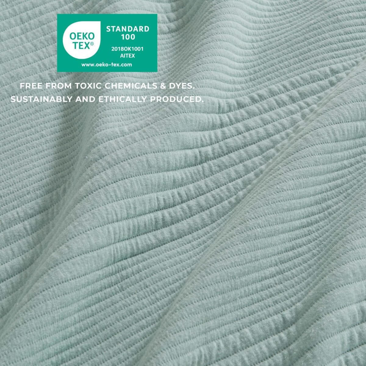 3 Piece Jersey Knit Quilt Set - Natalie Collection - Image 10