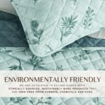 Snowy Botanical Quilt Set - Mariela Collection - Image 5