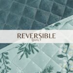 Snowy Botanical Quilt Set - Mariela Collection - Image 4