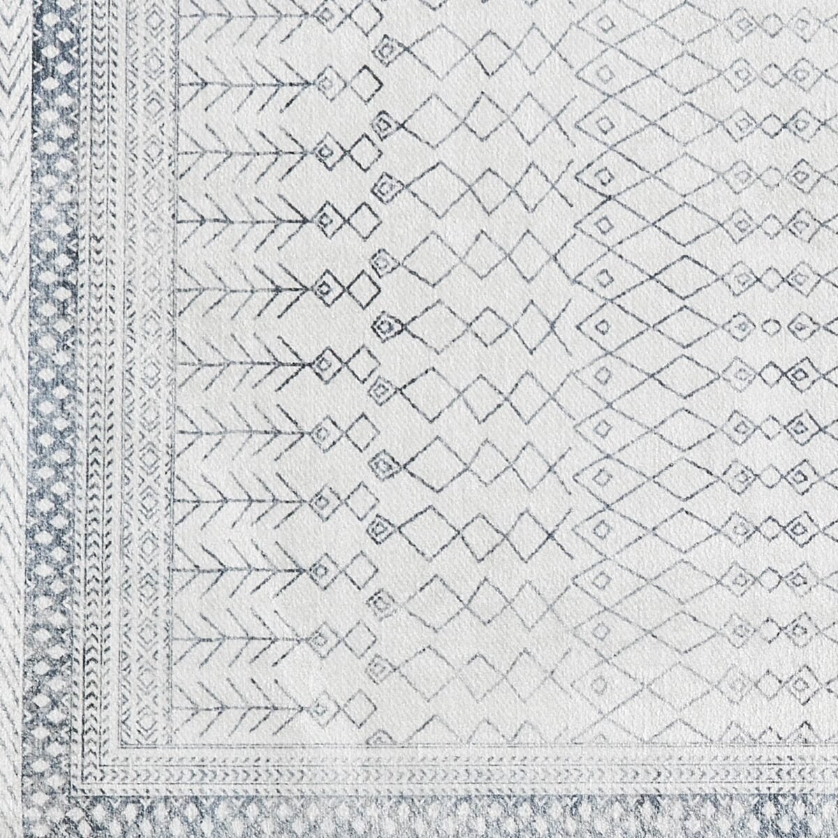 Distressed Moroccan Machine Washable Accent Area Rug 5' x 7' - Neve Collection - Image 10