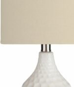 Gulmarrad Textured Ivory Ceramic Table Lamp - Image 5