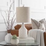 Gulmarrad Textured Ivory Ceramic Table Lamp - Image 2