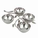 Hammered Leaf Nut Bowl - Image 6