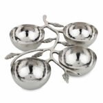 Hammered Leaf Nut Bowl - Image 5
