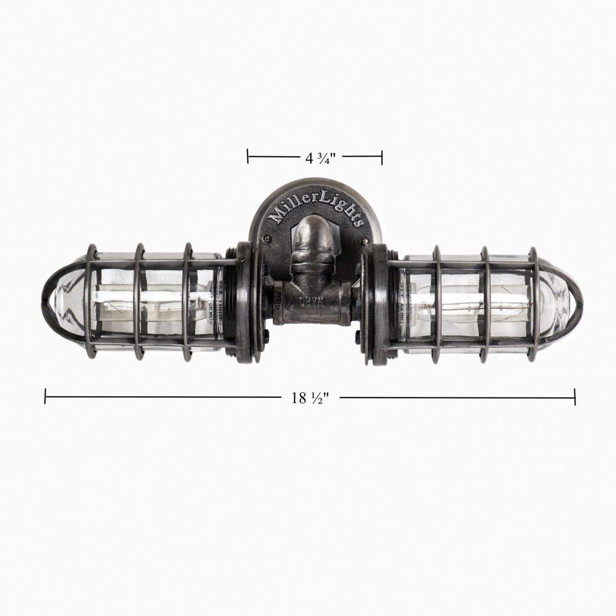 Rustic Industrial Bathroom Vanity Lighting - The Joker - Image 3