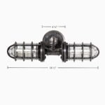 Rustic Industrial Bathroom Vanity Lighting - The Joker - Image 3