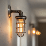 Industrial Wall Sconce - The Ward - Image 7