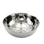 Hammered Chip & Dip Bowl