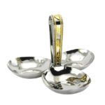 Hammered Willow Nut Bowl