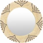 Ipilan Moonj Grass Starburst Round Mirror