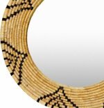 Ipilan Moonj Grass Starburst Round Mirror - Image 2