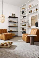 Matther Cream/Dark Brown End Table - Image 3