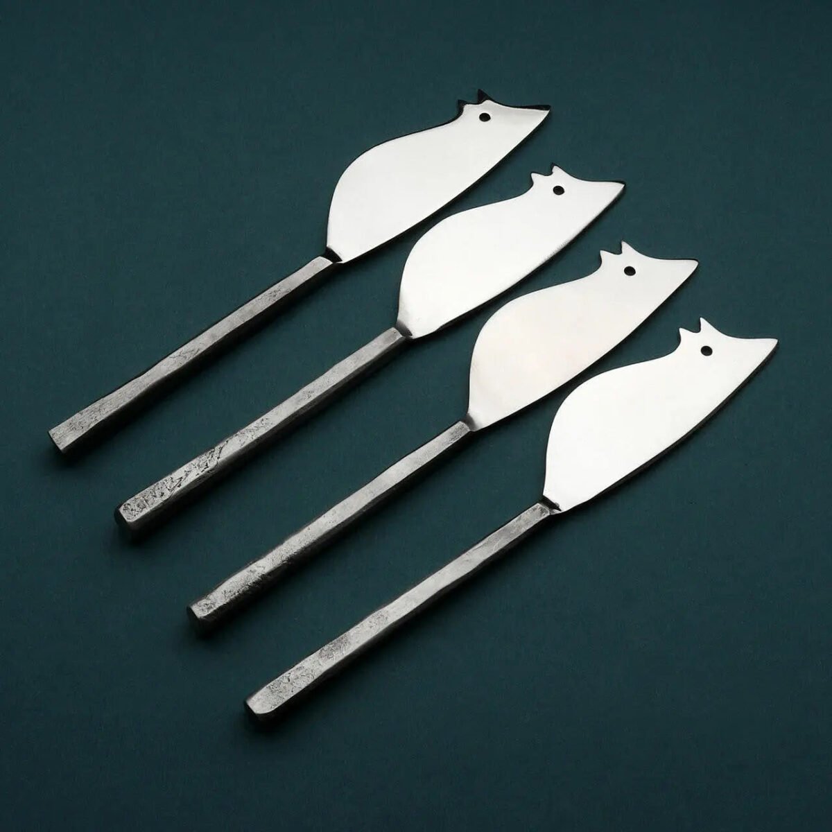 Jason Ratoncito Cheese Spreader/Knife 4 Pc. Set - Image 1