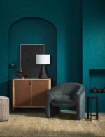 Corianna Blue/Black End Table - Image 2