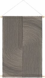 Lanse Black and White Geometric Wall Hanging - Image 3