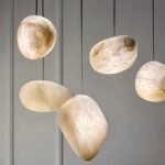 Lapis Alabaster Pendant Light - Image 3