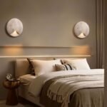 Lexora Travertine Wall Lamp - Image 4