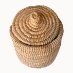Lidded Palm Laundry/Storage Basket - Image 10