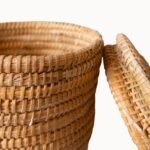 Lidded Palm Laundry/Storage Basket - Image 4