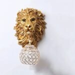Lion Head Wall Lamp - Image 8