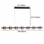 Malay Linear Chandelier - Image 3