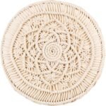 Huittinen Cream Ottoman - Image 3