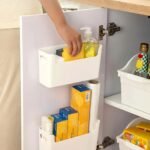 Multifunctional Wall-Mounted Cabinet Storage Rack