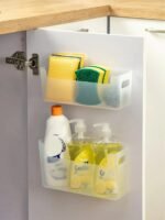 Multifunctional Wall-Mounted Cabinet Storage Rack - Image 3