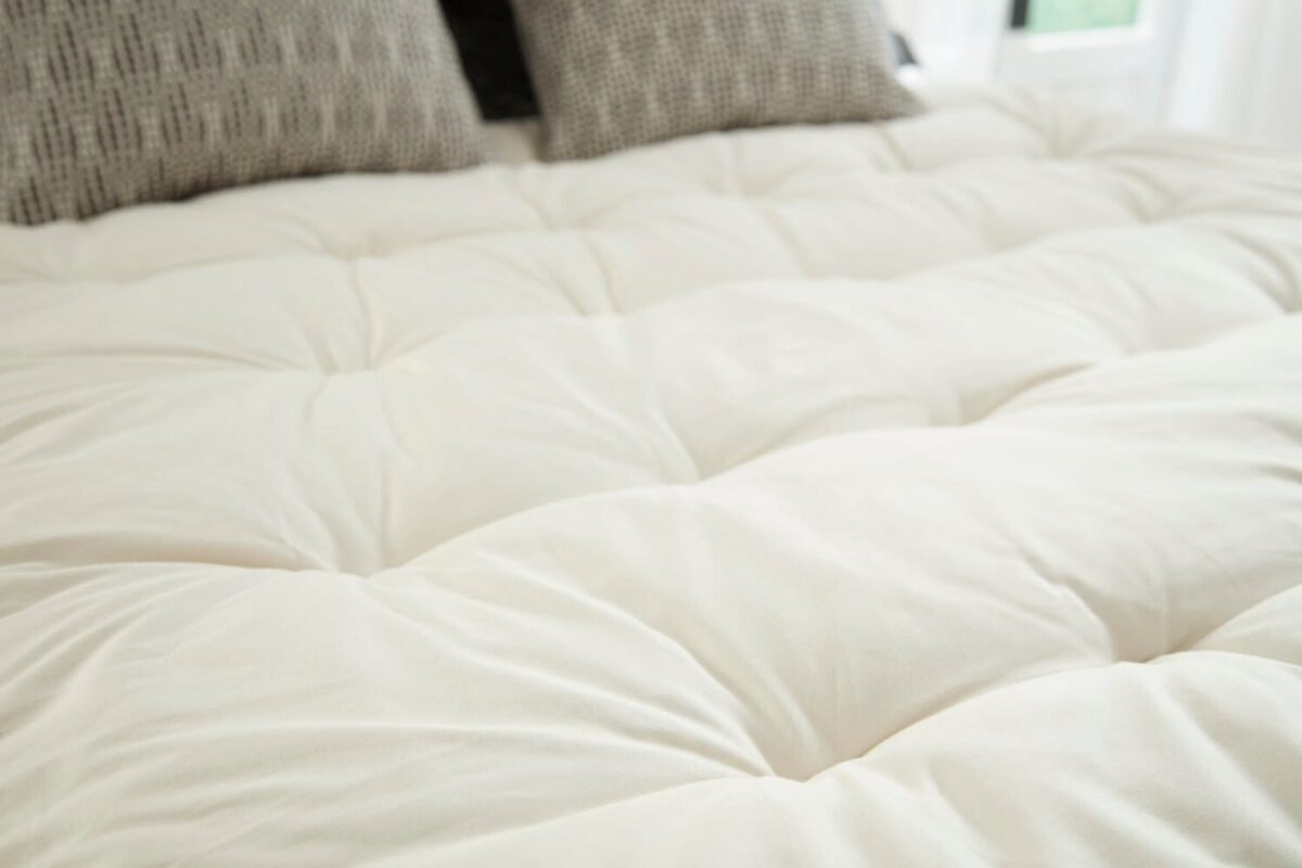 Natural Wool Mattress Topper - Image 4