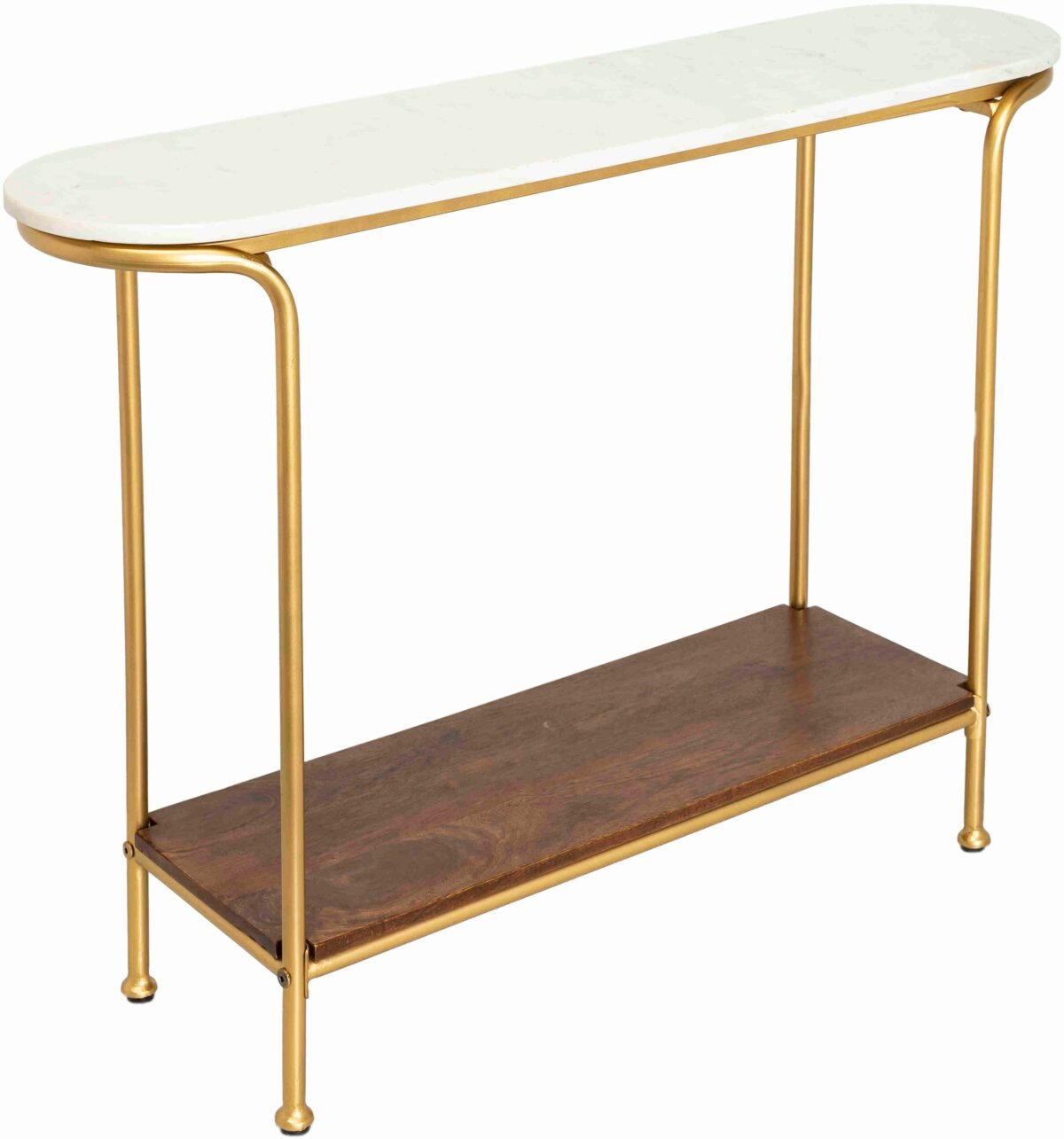 Schwanenstadt Gold Console Table - Image 1