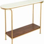Schwanenstadt Gold Console Table