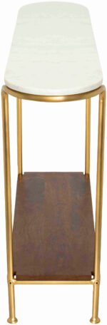 Schwanenstadt Gold Console Table - Image 5