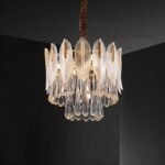 Nehora Round Crystal Chandelier - Image 7