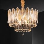 Nehora Round Crystal Chandelier - Image 2