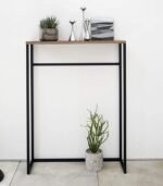 Narrow Entryway Console Table (32" H)  - Steel - Image 11