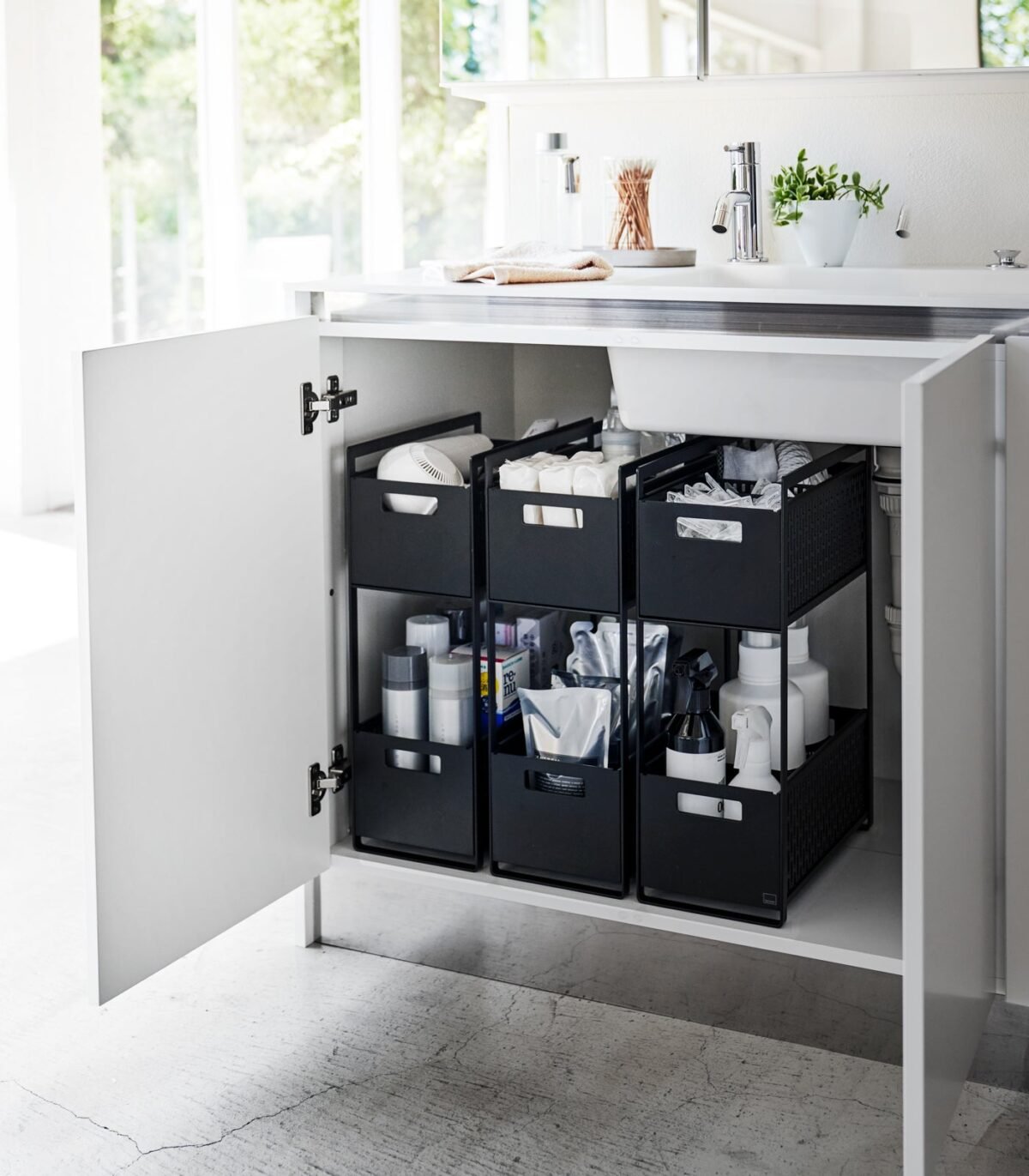 Two-Tier Cabinet Storage Basket - Image 12