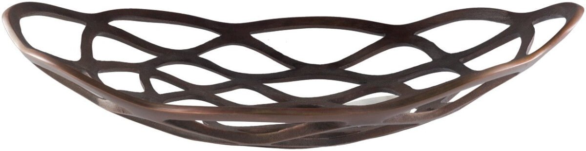 Antonovo Metallic - Copper Decorative Tray - Image 1