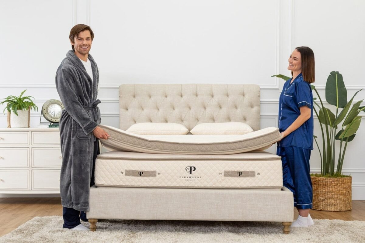 Quilted Organic Mattress Topper - Image 1