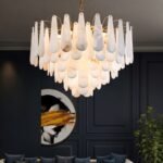 Patra Alabaster Chandelier Light - Image 6